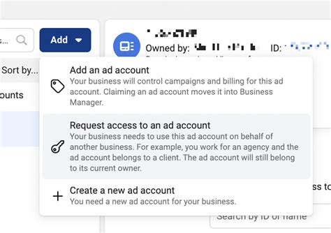 Open the Facebook Business Manager account · Navigate the Business Settings section from the hamburger menu · Click on 'Accounts' then on 'Ad . . How to get access to clients facebook ad account